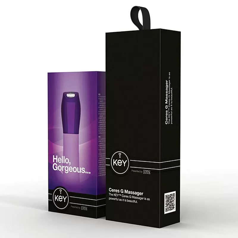 Водонепроницаемый вибратор точки G Ceres G Spot - Lavender