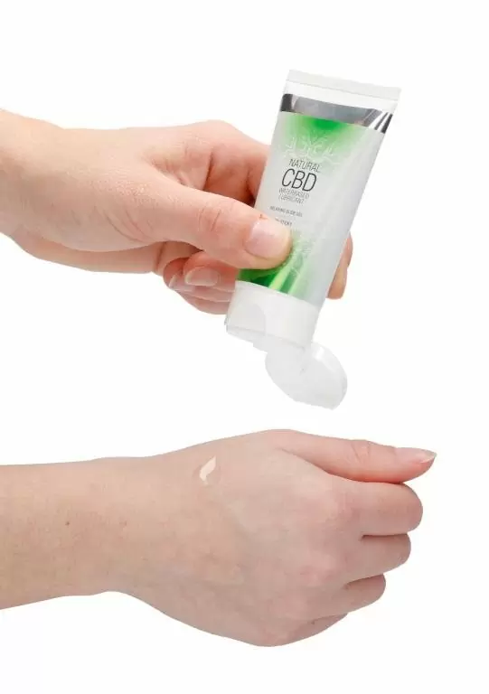 Классический лубрикант Shots toys Natural CBD, на водной основе, с добавлением каннабидиола, 50 мл