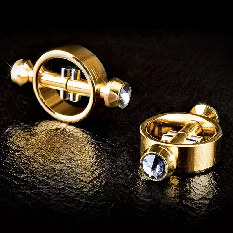 Зажимы на соски Fetish Fantasy Gold на магните