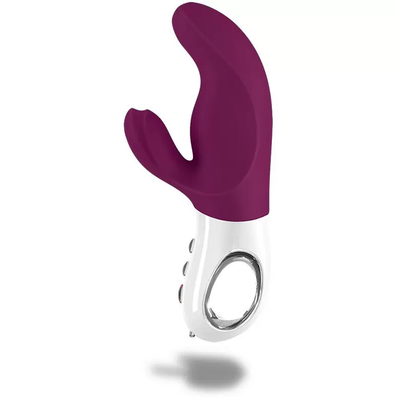 Инновационный вибратор-кролик Fun Factory Miss Bi, 17 см, силикон, пурпурный