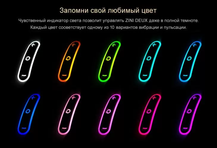 Вибратор для двоих ZINI DEUX - black