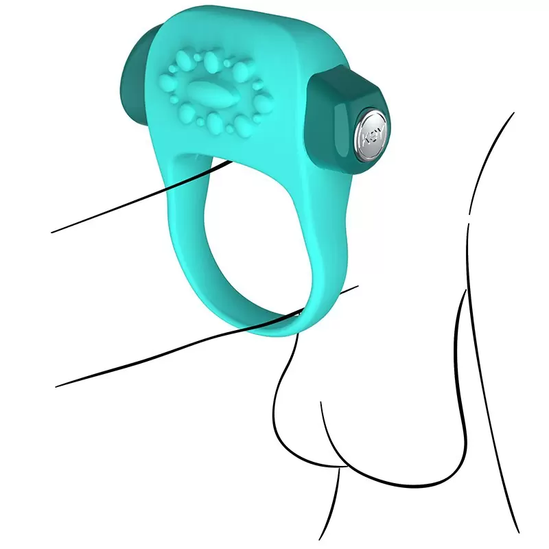 Вибро-кольцо Halo – голубое