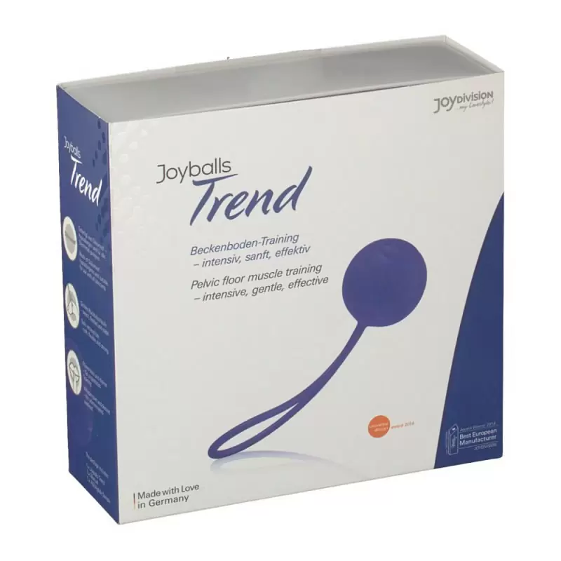 Вагинальный шарик Joyballs Trend со смещенным центром тяжести – фиолетовый