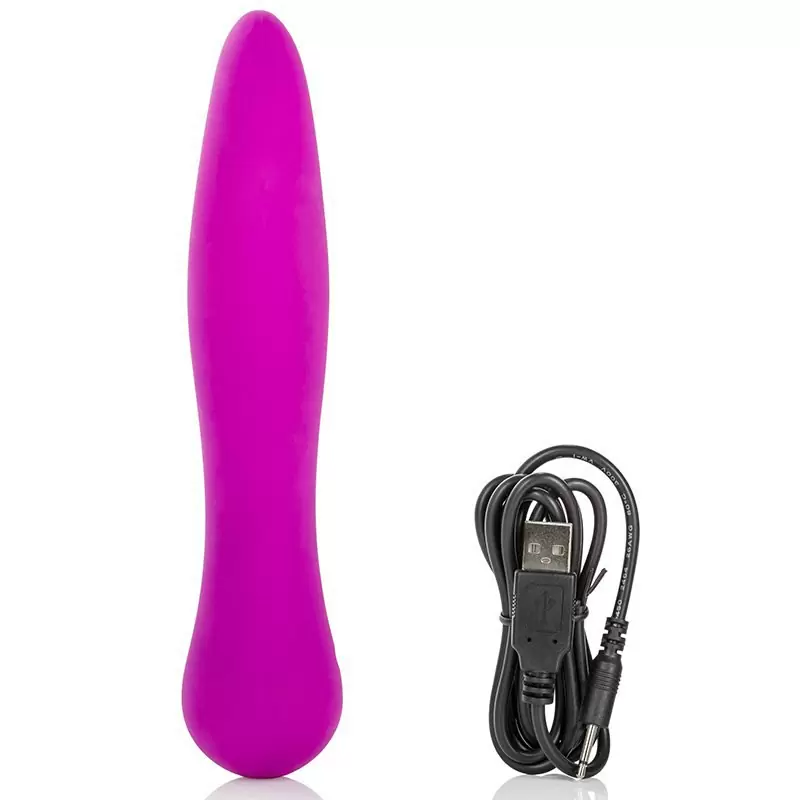 Вибромассажер Vanity Vr15 со стимулятором клитора в форме ротика – фиолетовый