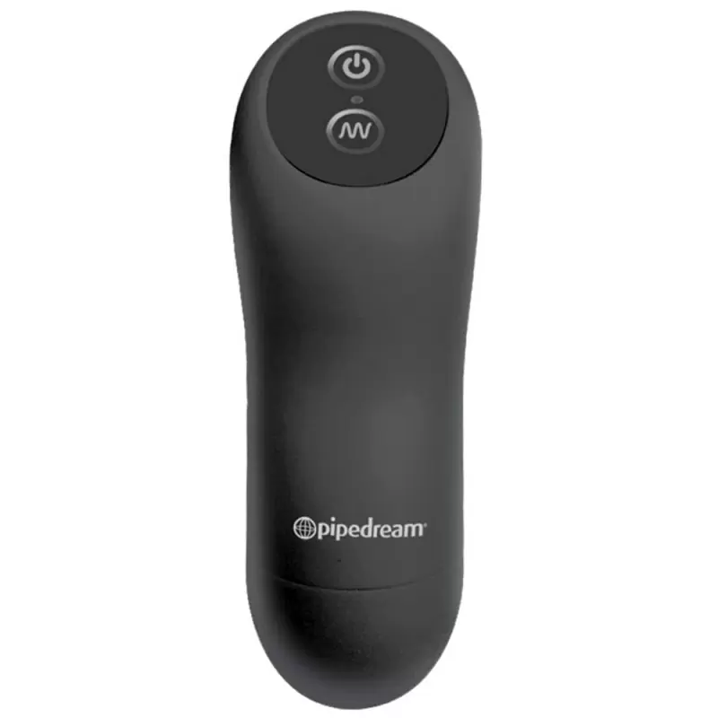 Страпон-трусики с вибрацией Leather Fantasy Harness кожаные