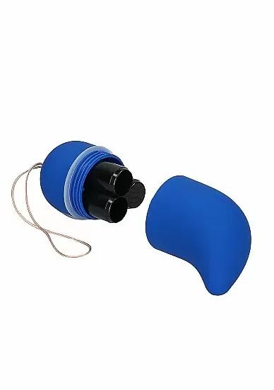 Виброяйцо для стимуляции точки G с пультом управления Medium Wireless Vibrating G-Spot Egg (Голубой)
