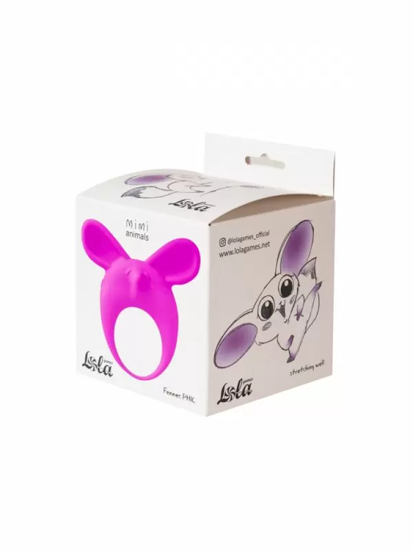 СТИМУЛЯТОР КЛИТОРА MIMI ANIMALS FENNEC PHIL PURPLE 7000-14LOLA