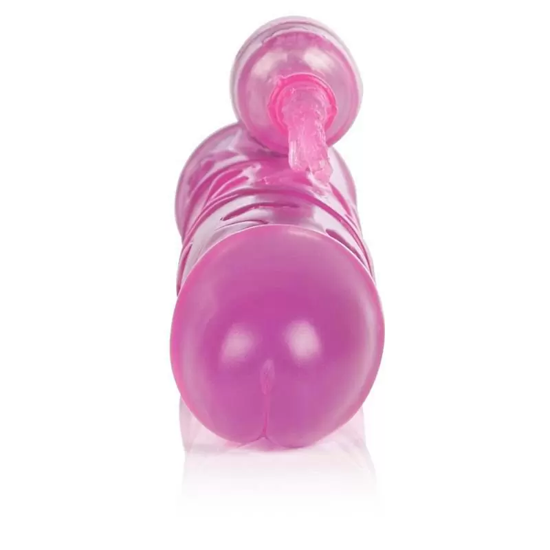 Мультискоростной вибратор двойного действия Bendies Bubbly – розовый