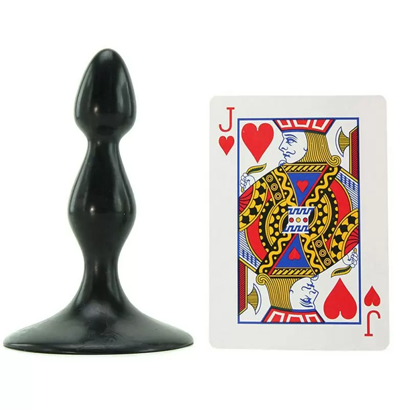 Анальная пробка Dr. Joel Kaplan Beginner Anal Exerciser – черный