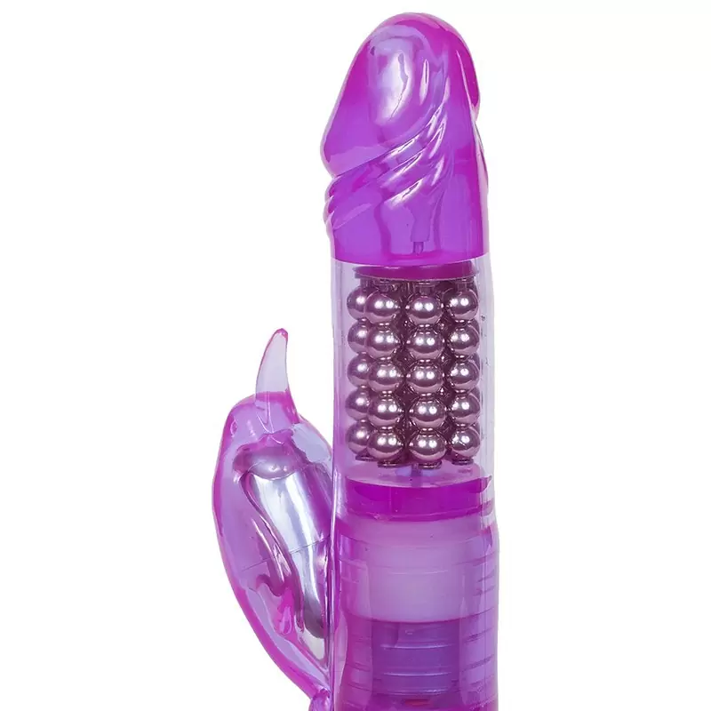 Хай-Тек вибратор Eclipse с ротацией – фиолетовый