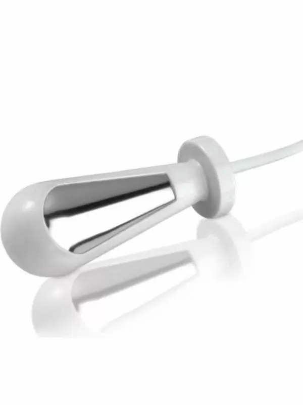 Анально-вагинальный зонд Mystim Tristan, для подключения к источнику импульсов, 13,5 см