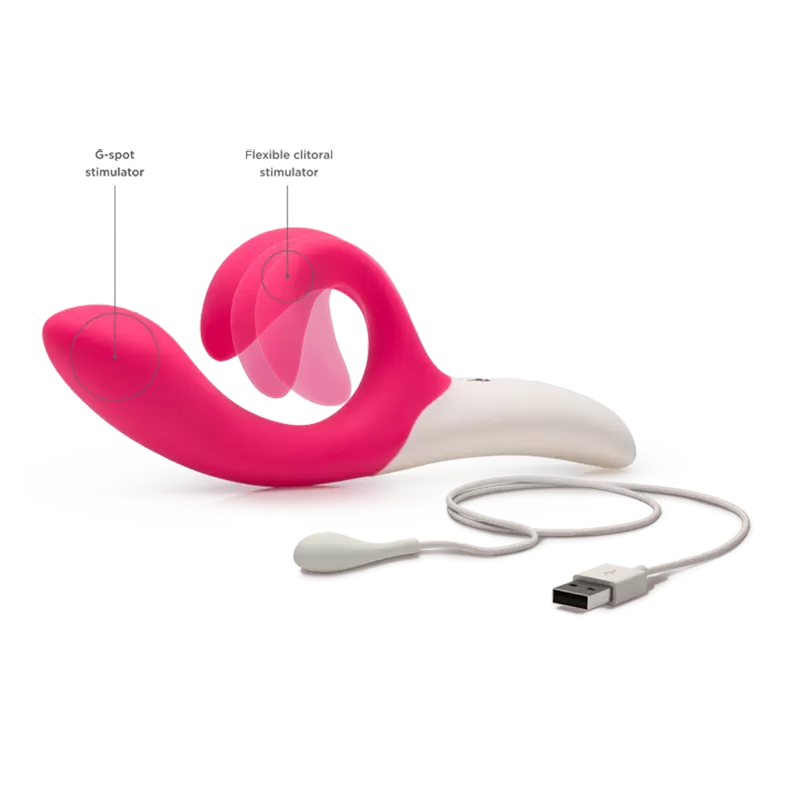 Вибромассажер We-Vibe Nova для стимуляции точки G и клитора – розовый