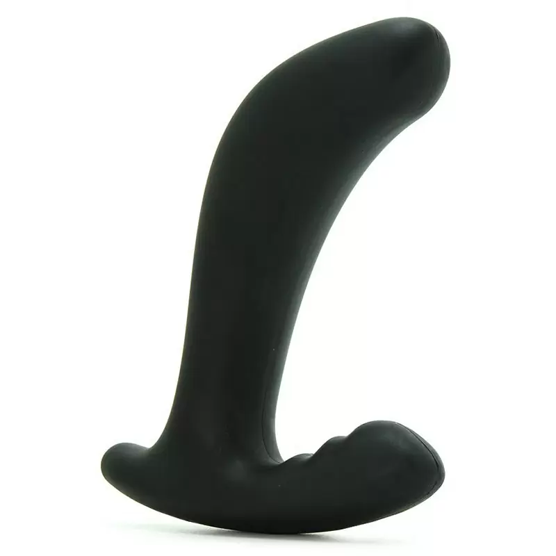 Гибкий электростимулятор простаты Twisting Tom со стимуляцией промежности – черный