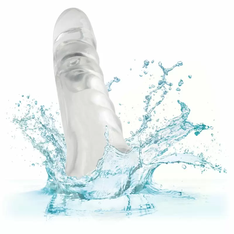 Увеличивающая насадка на член CLEAR EXTENSION KIT со вставками.