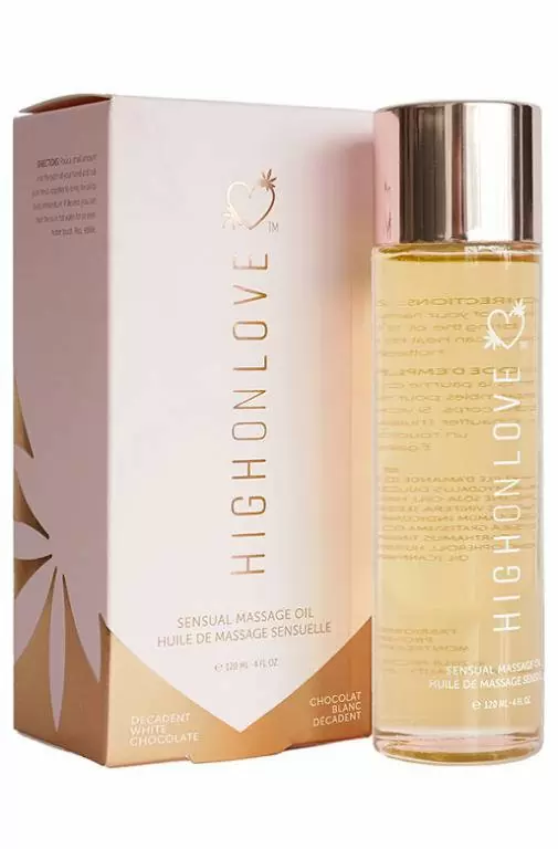 Чувственное массажное масло, изысканный белый шоколад