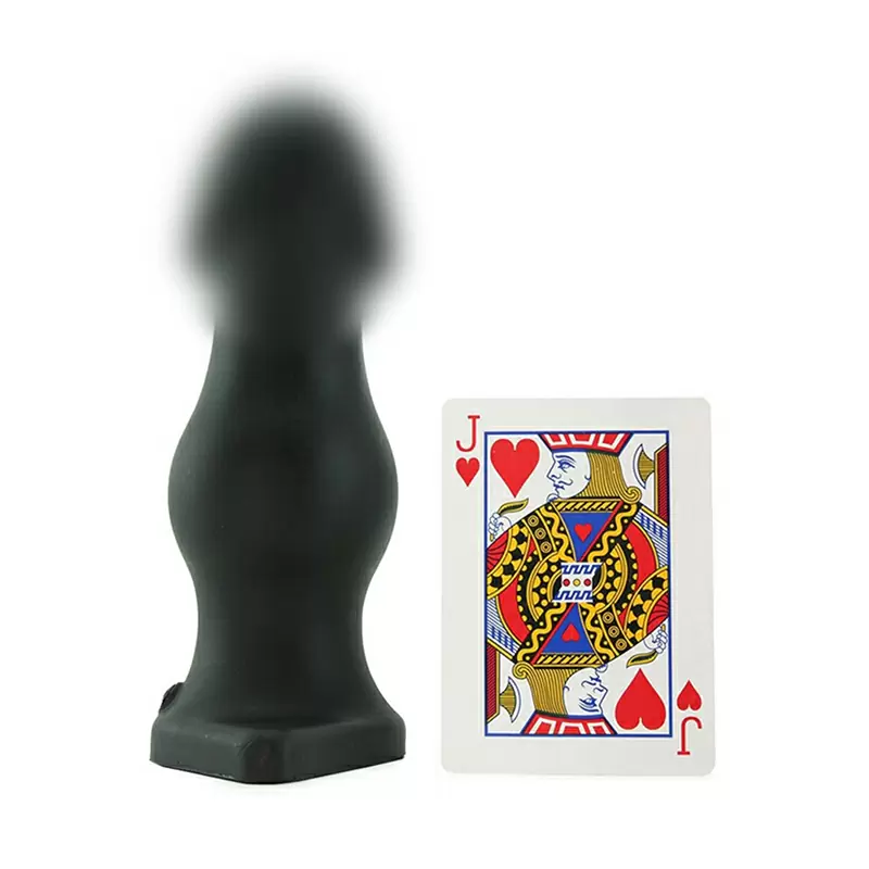 Анальная пробка TitanMen - The Rumpy с фаллическим кончиком – черный