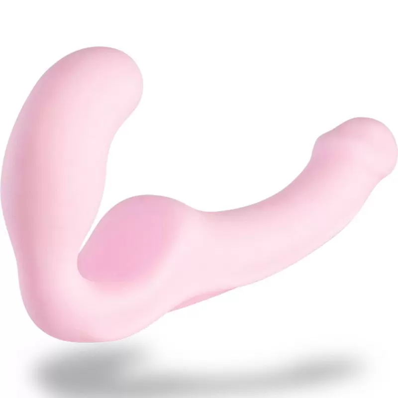 Анатомический страпон Fun Factory Share, безремневой, 16 см, розовый