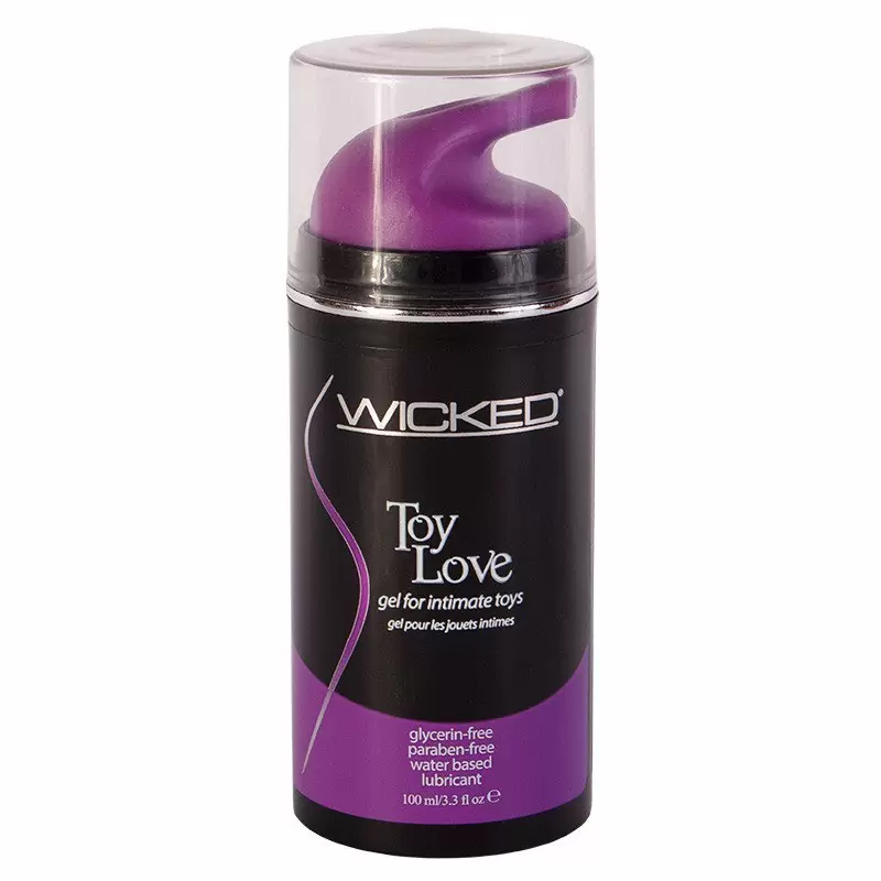Лубрикант на водной основе для игрушек Wicked Toy Love - 100 мл