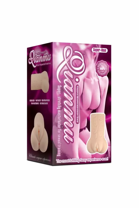 МАСТУРБАТОР РЕАЛИСТИЧНЫЙ ВАГИНА+ АНУС, XISE, TPR, ТЕЛЕСНЫЙ, 17,5 СМ