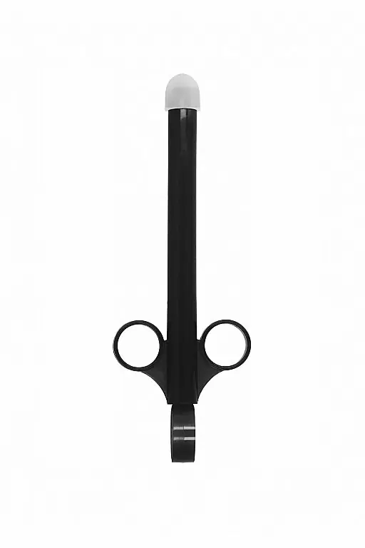 Шприц для введения лубриканта Lube Shooter, 19,2 см, АБС-пластик, черный