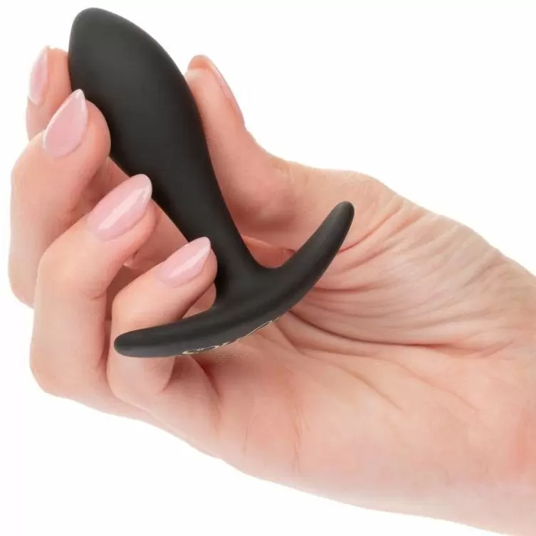 Носимая анальная пробка Boundless Teardrop Plug, 7 см, силикон, черный