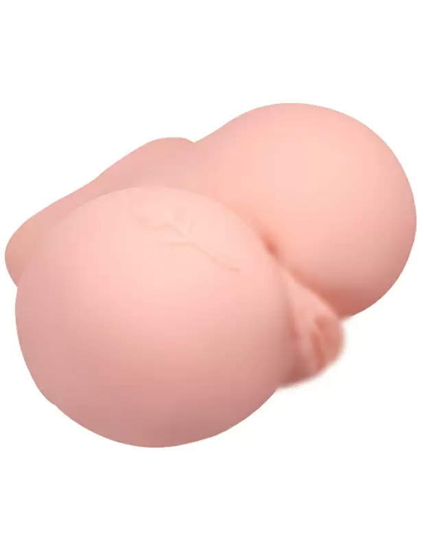 Реалистичный мастурбатор Baile Crazy Bull Vagina and Ass, вагина-анус, 22,5 см, 5 скоростей, телесный