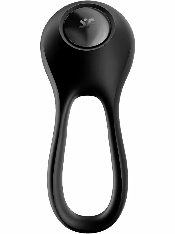 Эрекционное виброкольцо Satisfyer Majestic Duo, 5,5 см, 8 режимов, черный