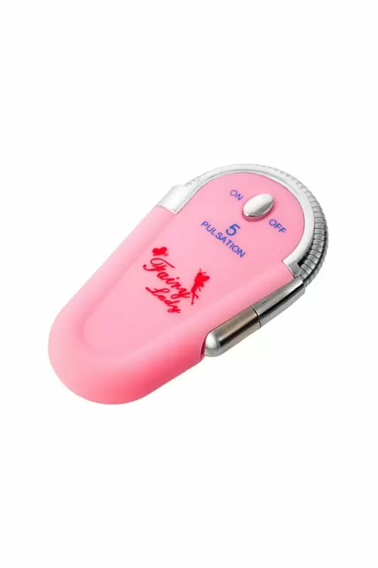 Виброяйцо TOYFA в форме зажигалки - розовый