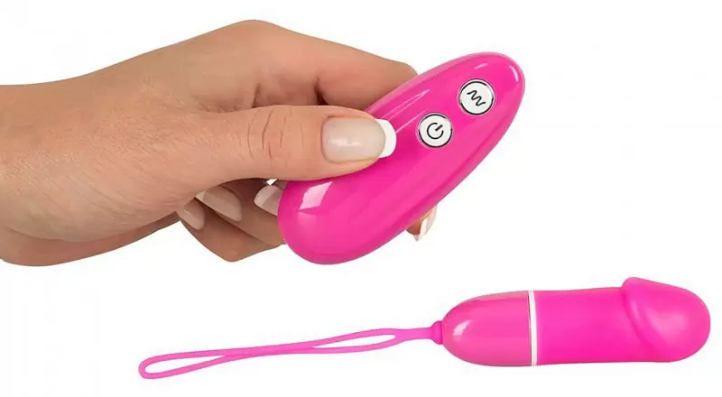 Мультифункциональное беспроводное виброяйцо Sweet Smile -  розовый