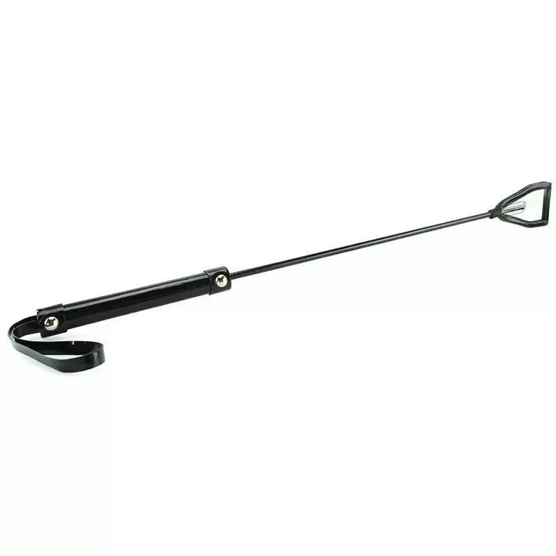 Стек Bare Bondage Riding Crop виниловый – черный