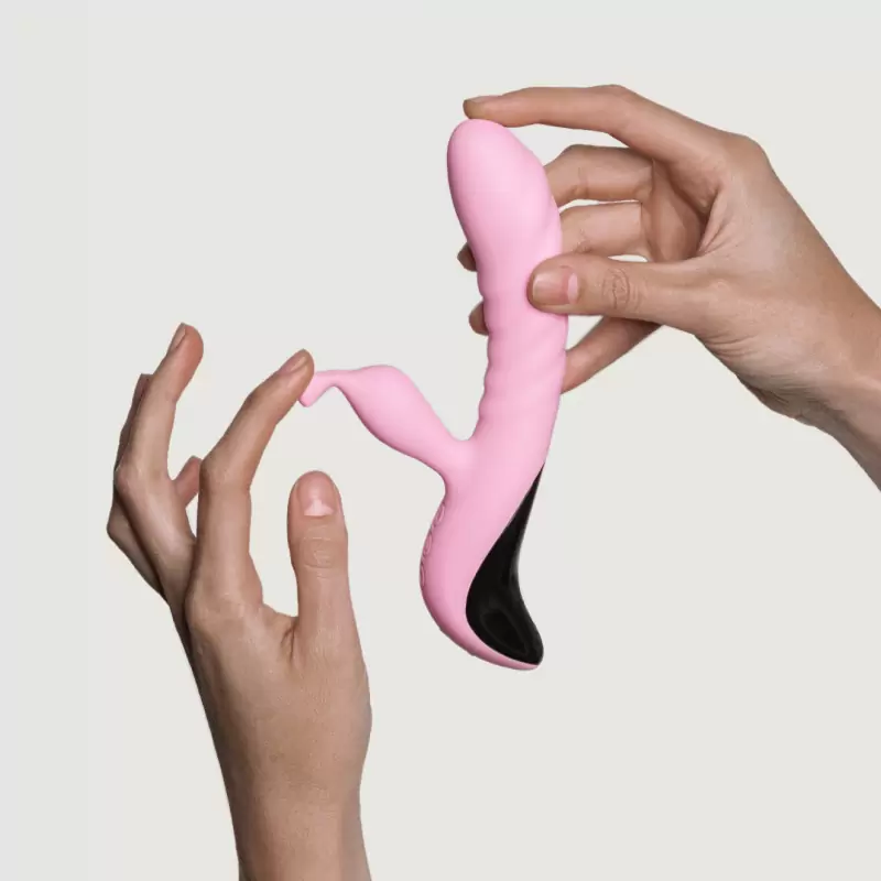 Вибратор-кролик Mini Trigger. 10 см, 9 режимов вибрации