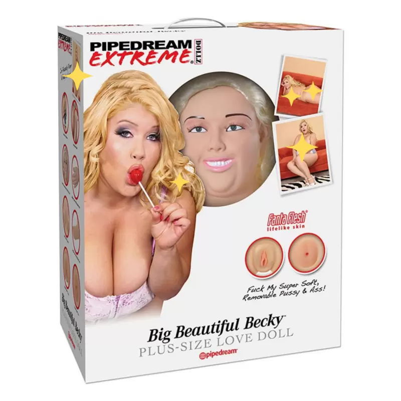 Кукла со вставками Big Beautiful Becky толстушка
