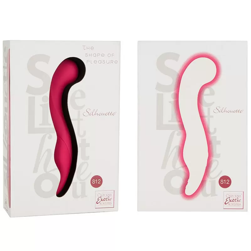 Вибромассажер G-точки Silhouette S12 – красный