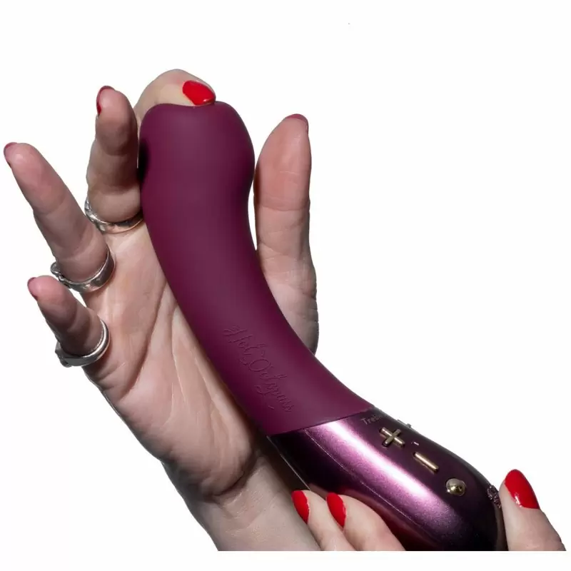 Вибратор зоны G с двумя моторами «Kurve», Hot Octopuss