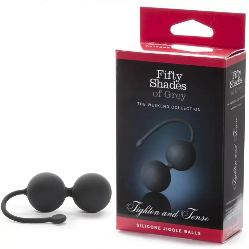 Небольшие вагинальные шарики Tighten and Tense - серый