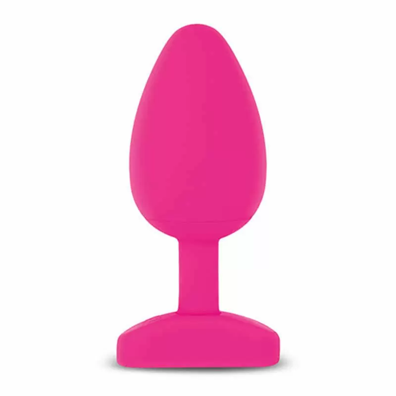 Анальная пробка с вибрацией Gvibe Gplug Bioskin - розовый