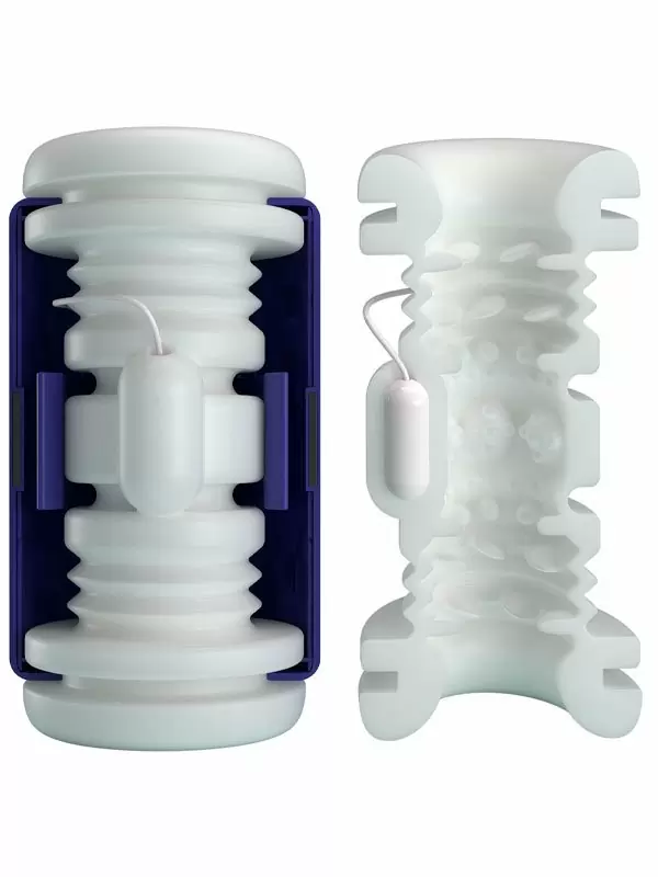 Автоматический вибромастурбатор Baile DJ Lady, с функцией толчков, 13 см, ТПР