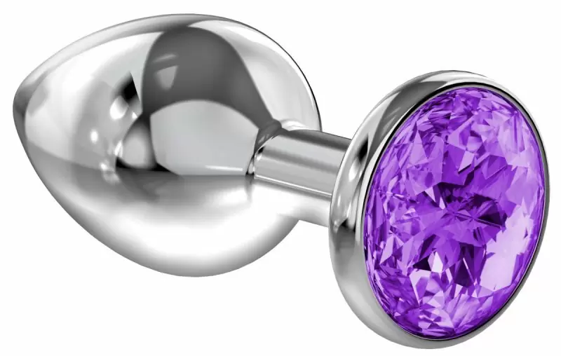 Анальная пробка Diamond Purple Sparkle Small 4009-05Lola