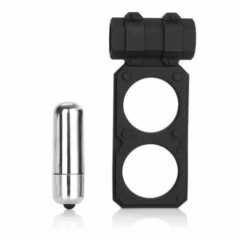 Вибро-кольцо Silicone Lovers Gear Figure 8 Enhancer™ - Black