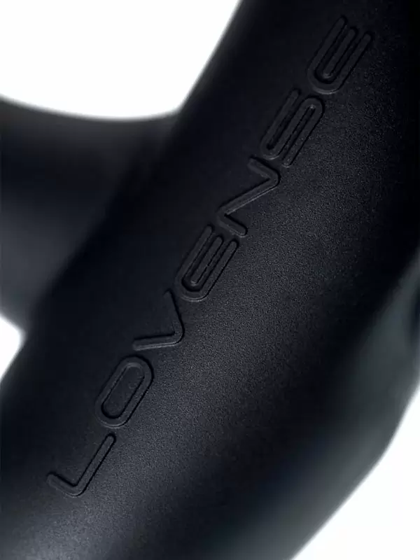 Носимый стимулятор простаты Lovense Edge 2, с двумя моторами, 12,5 см, черный