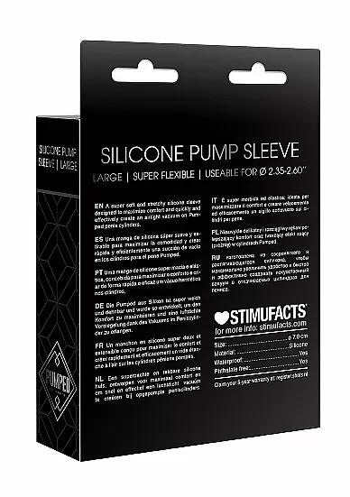 Сменная вставка для помпы Silicone Pump Sleeve (Large)
