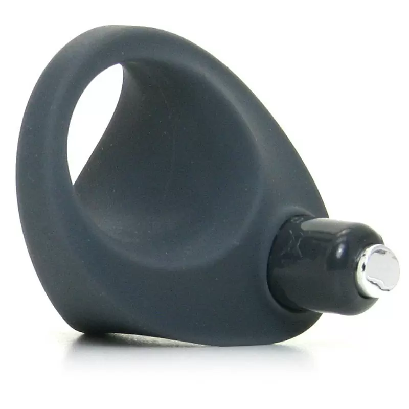 Эрекционное кольцо Ovo  B11 с вибрацией – серый