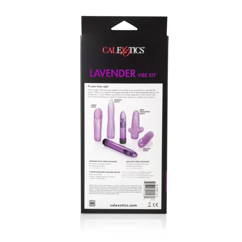 Вибронабор Starter Lavender Vibe Kit  – фиолетовый