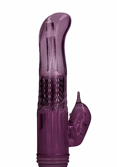 ВИБРАТОР КРОЛИК ROTATING DOLPHIN - фиолетовый
