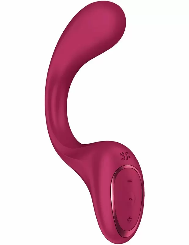 Изогнутый вибратор-кролик Satisfyer G for Goddess 2, 12 режимов, 5 скоростей, силикон, бордовый