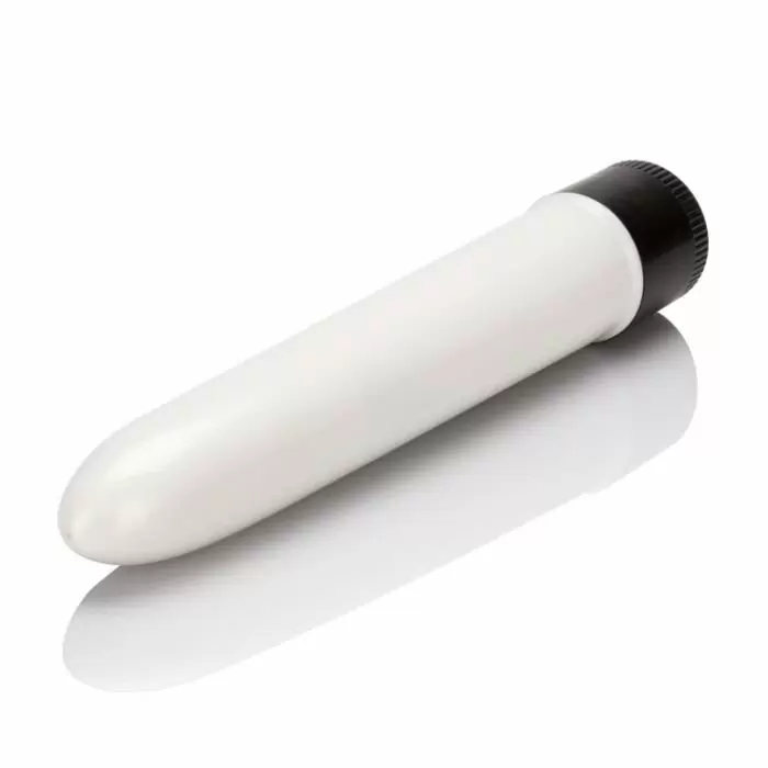 Изящный гладкий вибромассажёр Dr. Joel Kaplan Intimacy Massager – белый