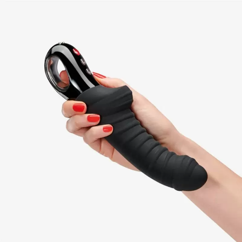 Рельефный вибратор Fun Factory Tiger Black Line для стимуляции точки G, 12 режимов, с функцией блокировки