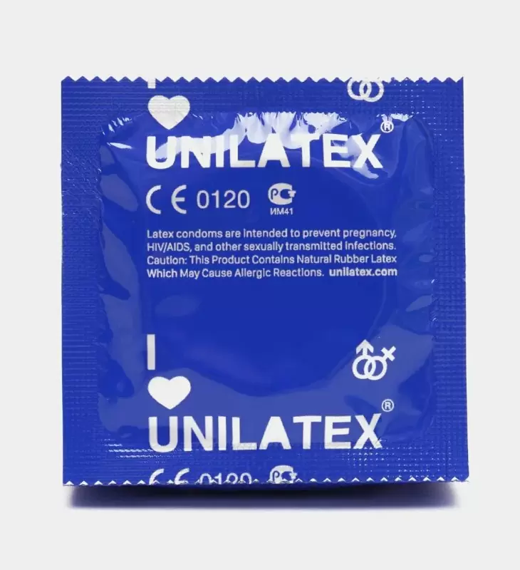 Классические презервативы Unilatex Natural Plain - 1 шт