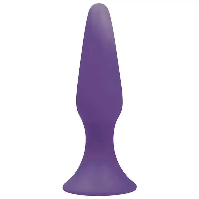 Анальная пробка Sliders Medium – фиолетовая