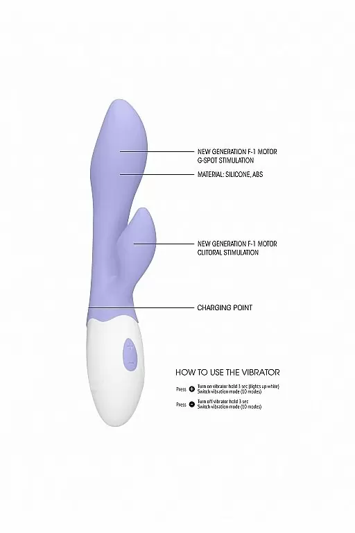 Вибратор кролик G-spot Vibrator - Sunset (фиолетовый)